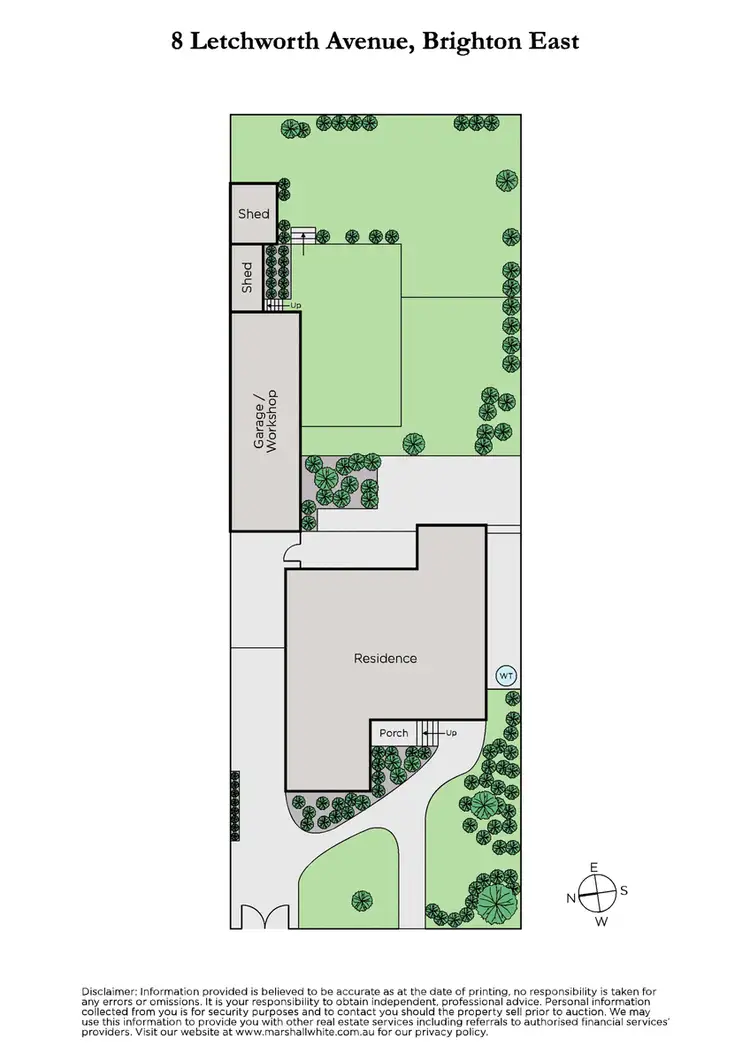 Floorplan of Homely house listing, 8 Letchworth Avenue, Brighton East VIC 3187