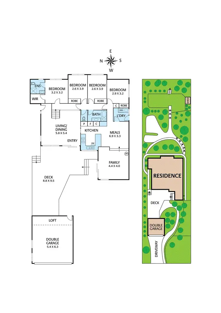 Floorplan of Homely house listing, 28 Lynette Avenue, Warrandyte VIC 3113