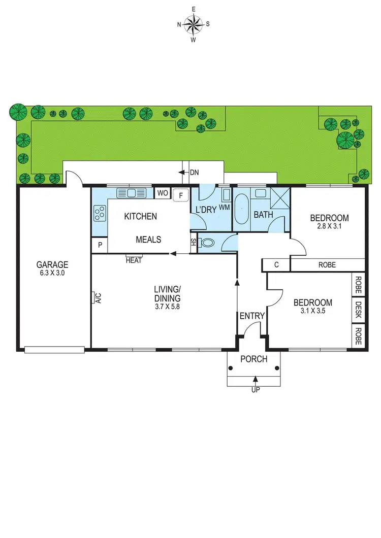 Floorplan of Homely unit listing, 7/26 Moonya Road, Carnegie VIC 3163