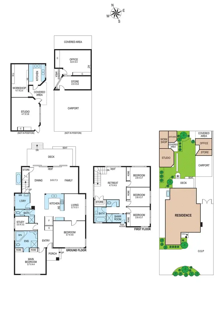 Floorplan of Homely house listing, 165 Patterson Road, Bentleigh VIC 3204