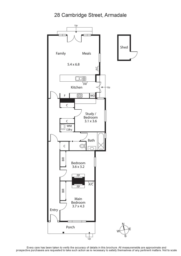Floorplan of Homely house listing, 28 Cambridge Street, Armadale VIC 3143