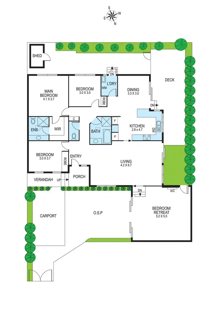 Floorplan of Homely house listing, 2/30 Castles Road, Bentleigh VIC 3204