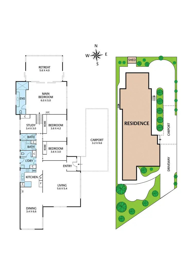 Floorplan of Homely house listing, 11 Rutherford Road, Viewbank VIC 3084