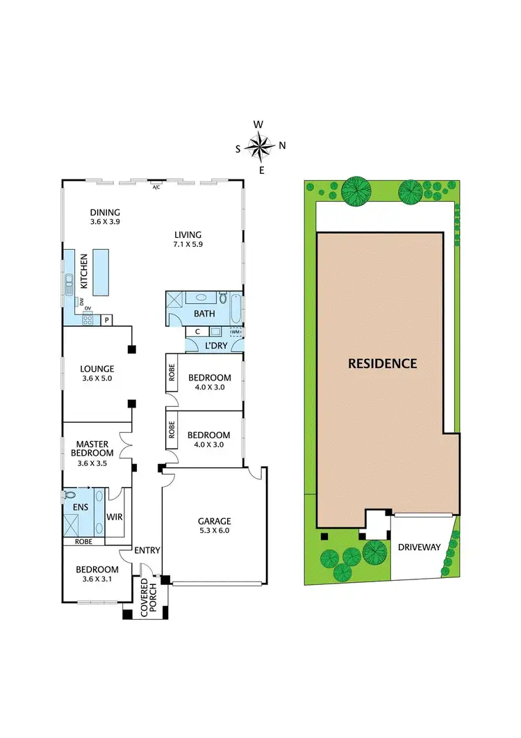 Floorplan of Homely house listing, 4 Mccrae Drive, Doreen VIC 3754