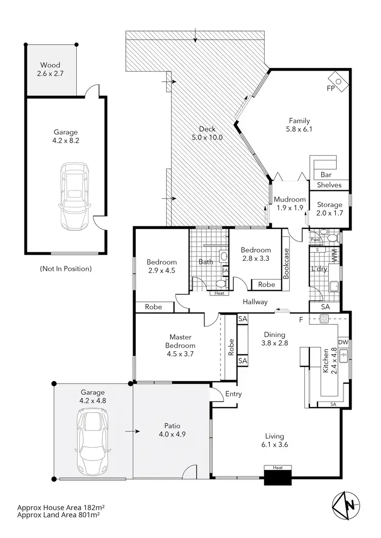 Floorplan of Homely house listing, 27 Vale Street, Alfredton VIC 3350