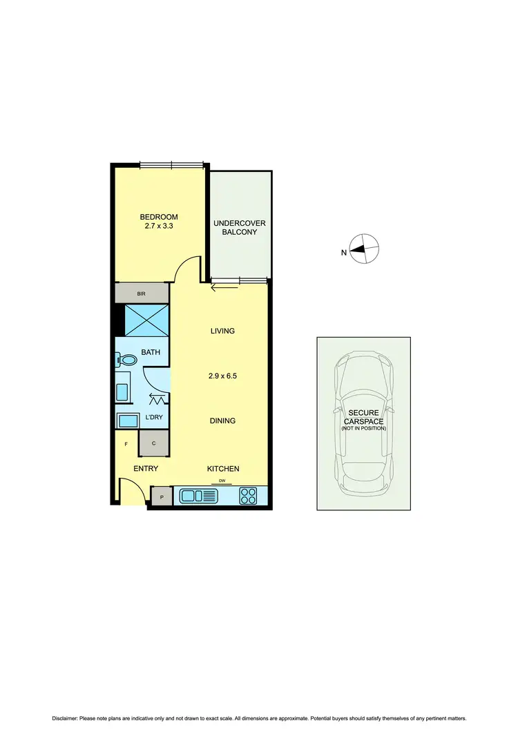 Floorplan of Homely apartment listing, 207/193-195 Springvale Road, Nunawading VIC 3131