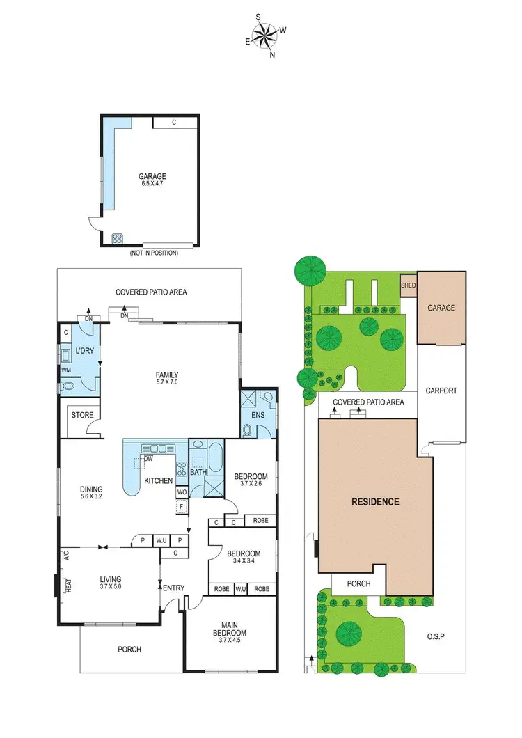 Floorplan of Homely house listing, 98 Parkmore Road, Bentleigh East VIC 3165