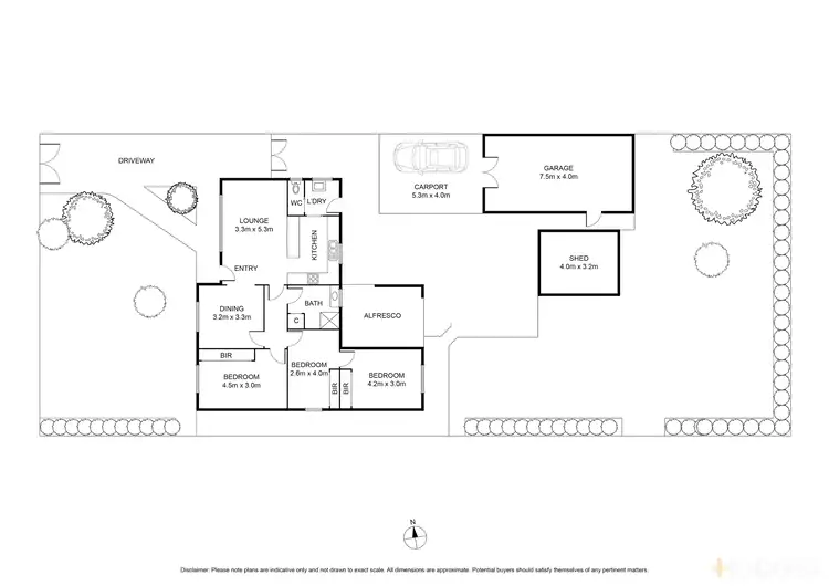 Floorplan of Homely house listing, 21 Wilsons Road, Newcomb VIC 3219