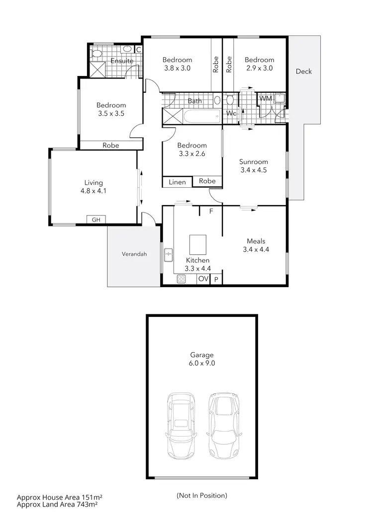 Floorplan of Homely house listing, 416 Landsborough Street, Ballarat North VIC 3350