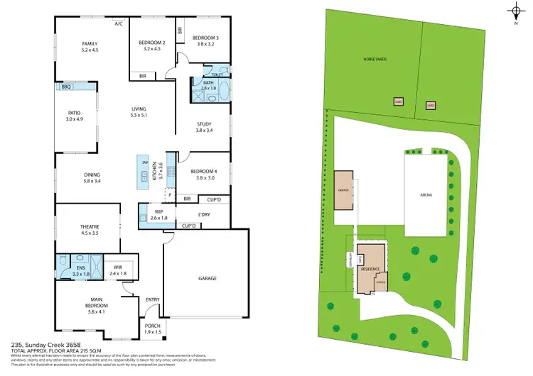 Floorplan of Homely house listing, 235 Sunday Creek Road, Broadford VIC 3658