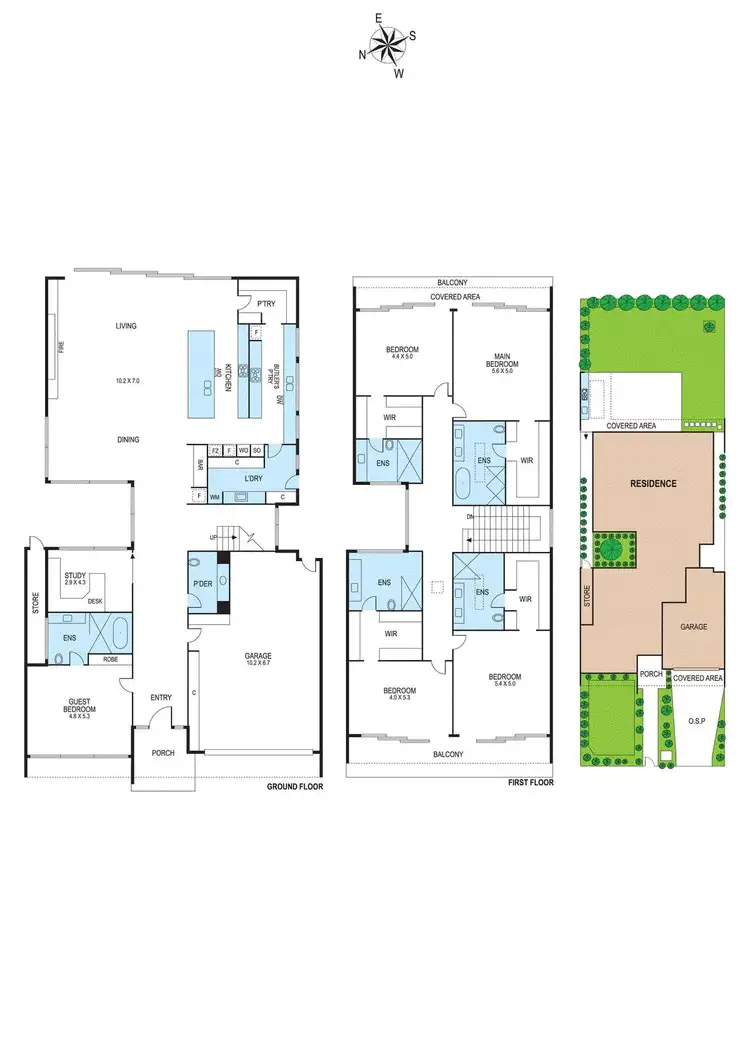 Floorplan of Homely house listing, 34 Francesco Street, Bentleigh East VIC 3165