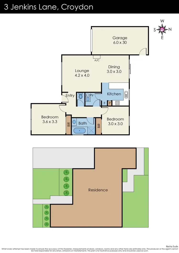 Floorplan of Homely house listing, 3 Jenkins Lane, Croydon VIC 3136