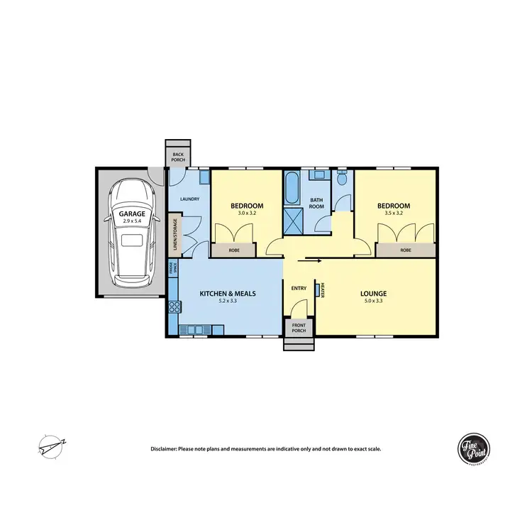 Floorplan of Homely unit listing, 2/4 Reid Street, Oakleigh South VIC 3167