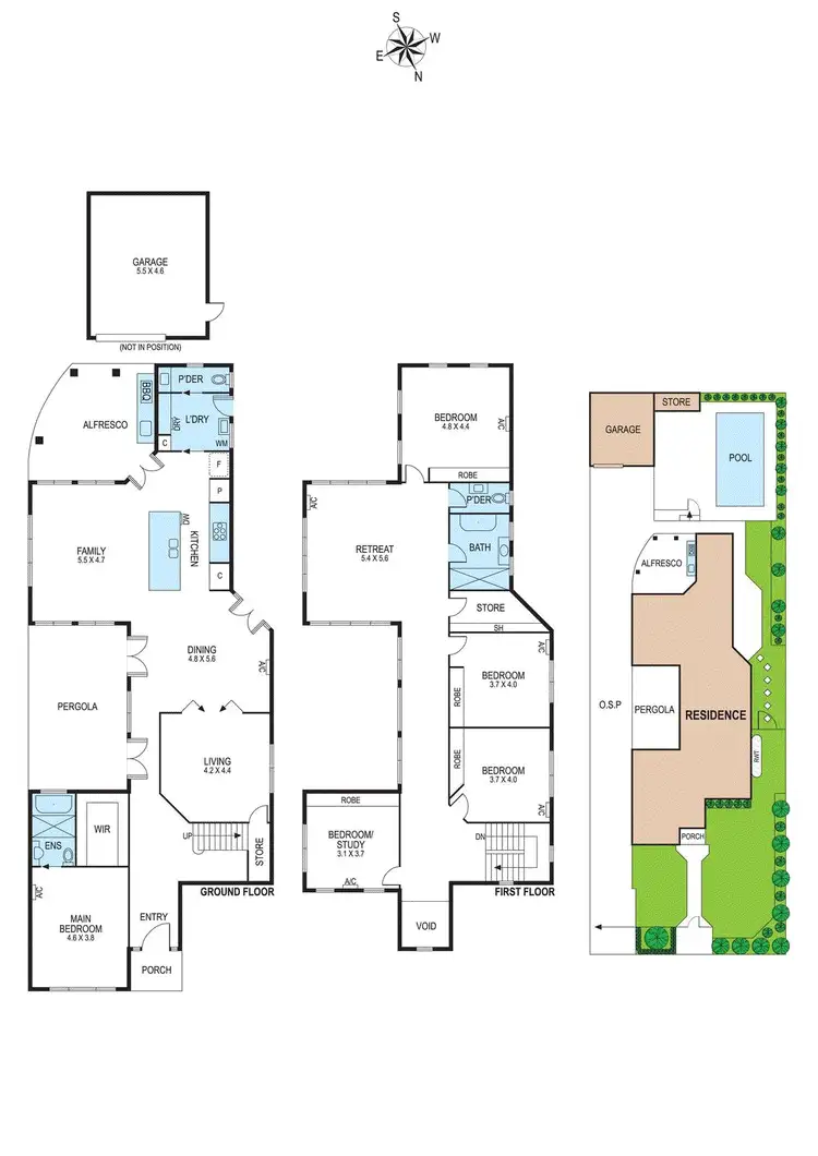Floorplan of Homely house listing, 24 Tovan Akas Avenue, Bentleigh VIC 3204