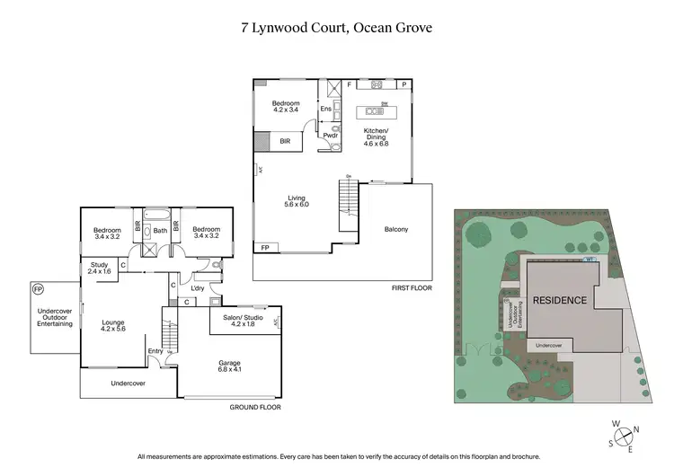 Floorplan of Homely house listing, 7 Lynwood Court, Ocean Grove VIC 3226