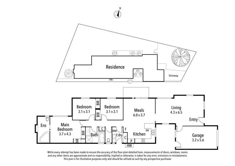 Floorplan of Homely house listing, 7 Ajax Court, Heidelberg West VIC 3081