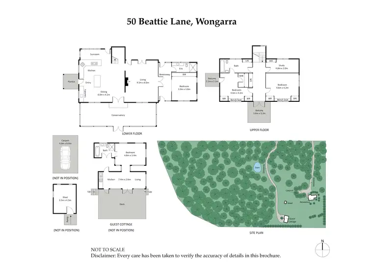 Floorplan of Homely rural property listing, 50 Beattie Lane, Wongarra VIC 3234