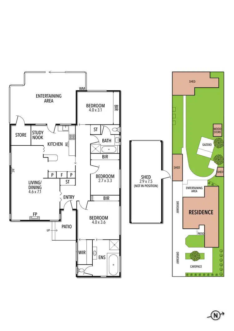 Floorplan of Homely house listing, 213 Waiora Road, Heidelberg Heights VIC 3081