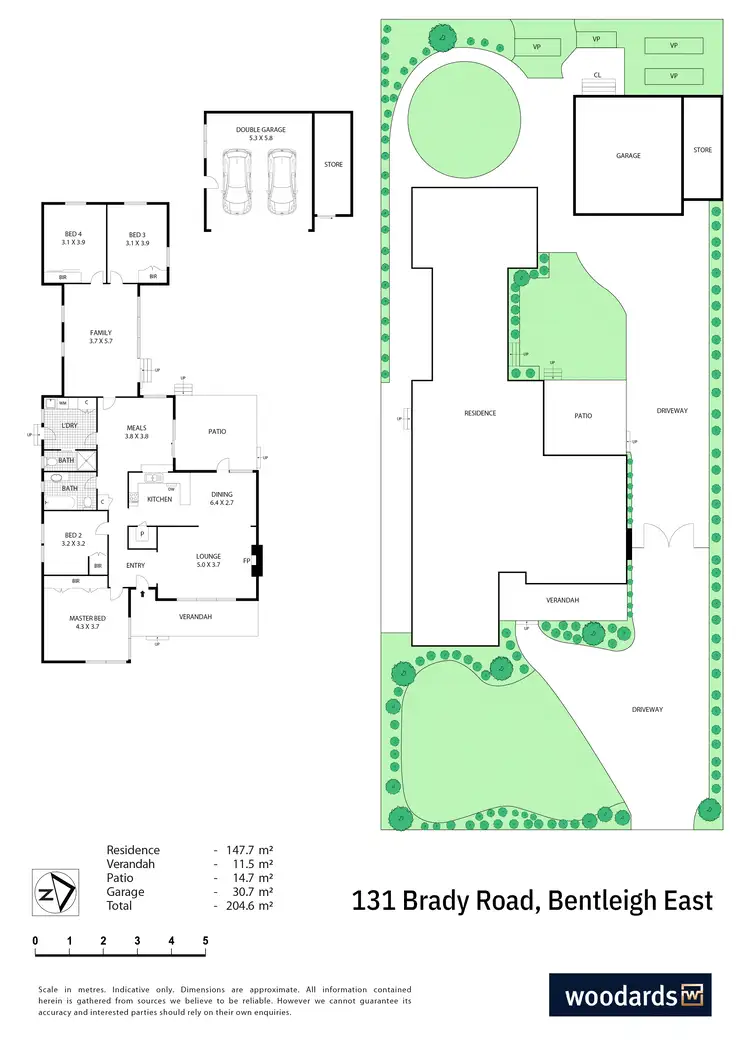 Floorplan of Homely house listing, 131 Brady Road, Bentleigh East VIC 3165