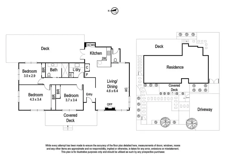 Floorplan of Homely house listing, 10 Oakhurst Avenue, Heidelberg VIC 3084
