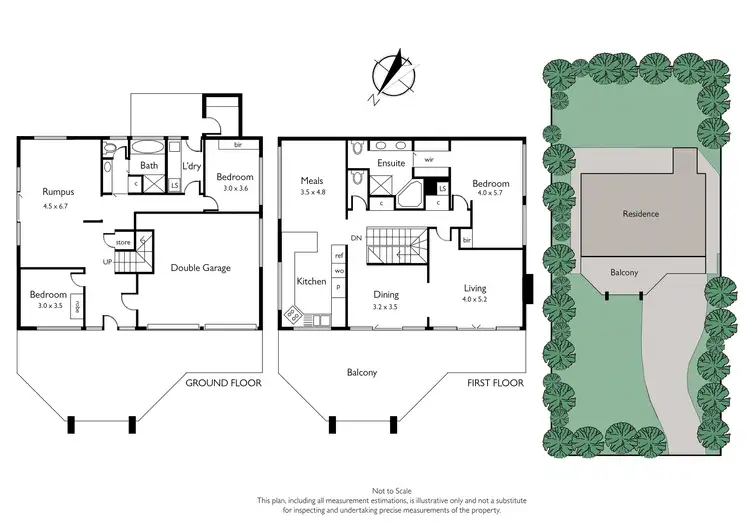 Floorplan of Homely house listing, 4 Matong Road, Mount Eliza VIC 3930