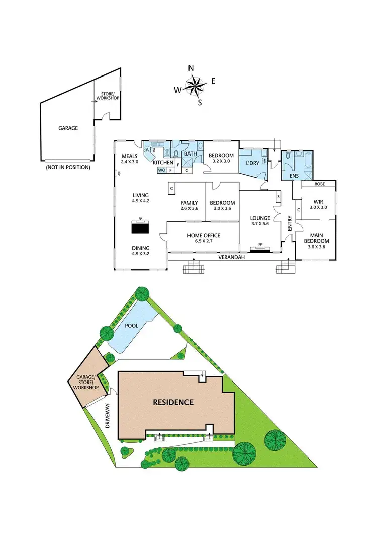 Floorplan of Homely house listing, 35 Gilbert Road, Ivanhoe VIC 3079