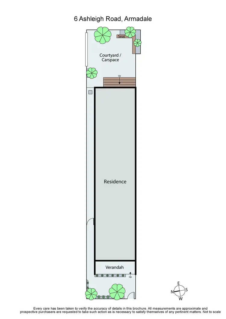 Floorplan of Homely house listing, 6 Ashleigh Road, Armadale VIC 3143