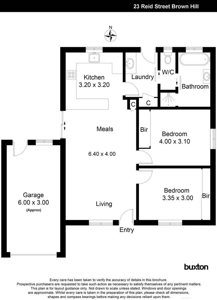 Floorplan of Homely house listing, 23 Reid Street, Brown Hill VIC 3350