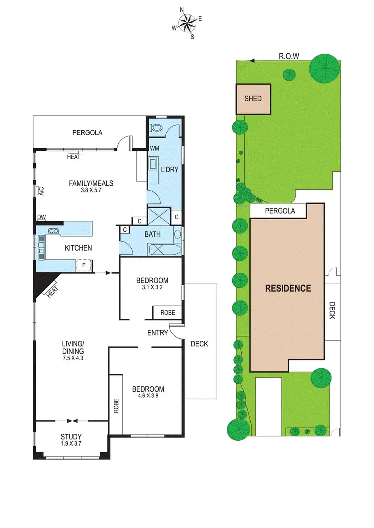 Floorplan of Homely house listing, 33 Exhibition Street, Mckinnon VIC 3204