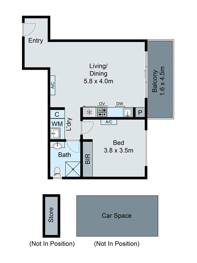 Floorplan of Homely apartment listing, 102/170 East Boundary Road, Bentleigh East VIC 3165