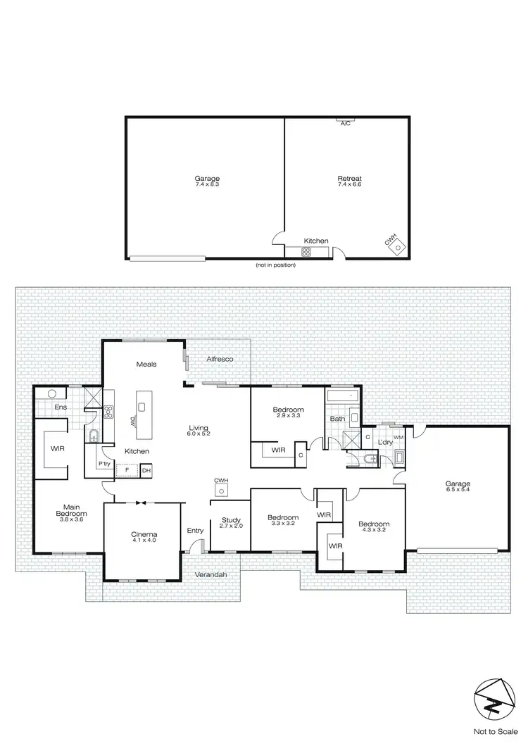 Floorplan of Homely house listing, 85 Yendon No 1 Road, Buninyong VIC 3357