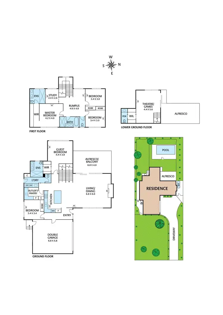 Floorplan of Homely house listing, 191 Ryans Road, Eltham North VIC 3095