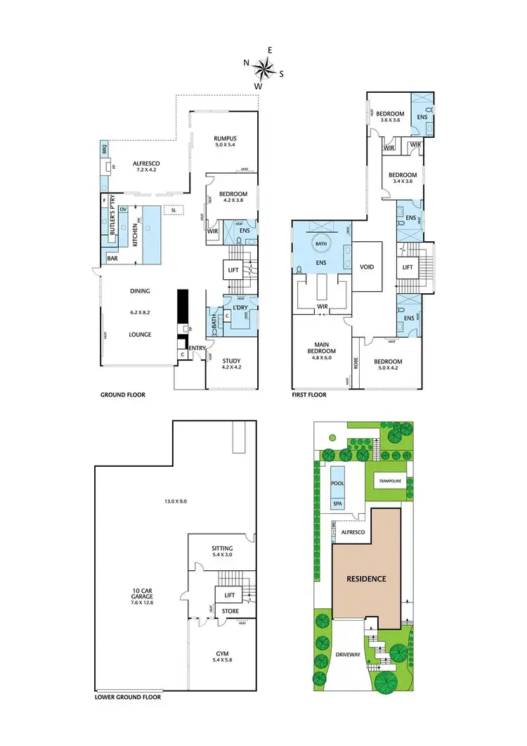 Floorplan of Homely house listing, 92 Ingrams Road, Research VIC 3095