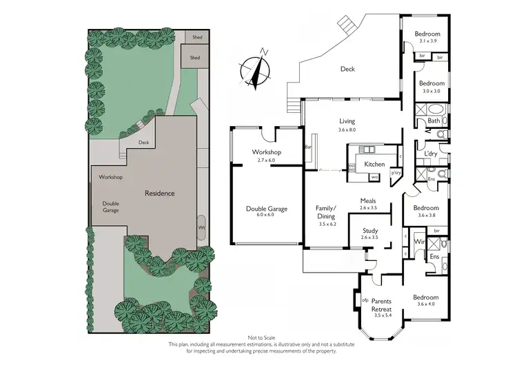 Floorplan of Homely house listing, 5 Orca Street, Mount Eliza VIC 3930