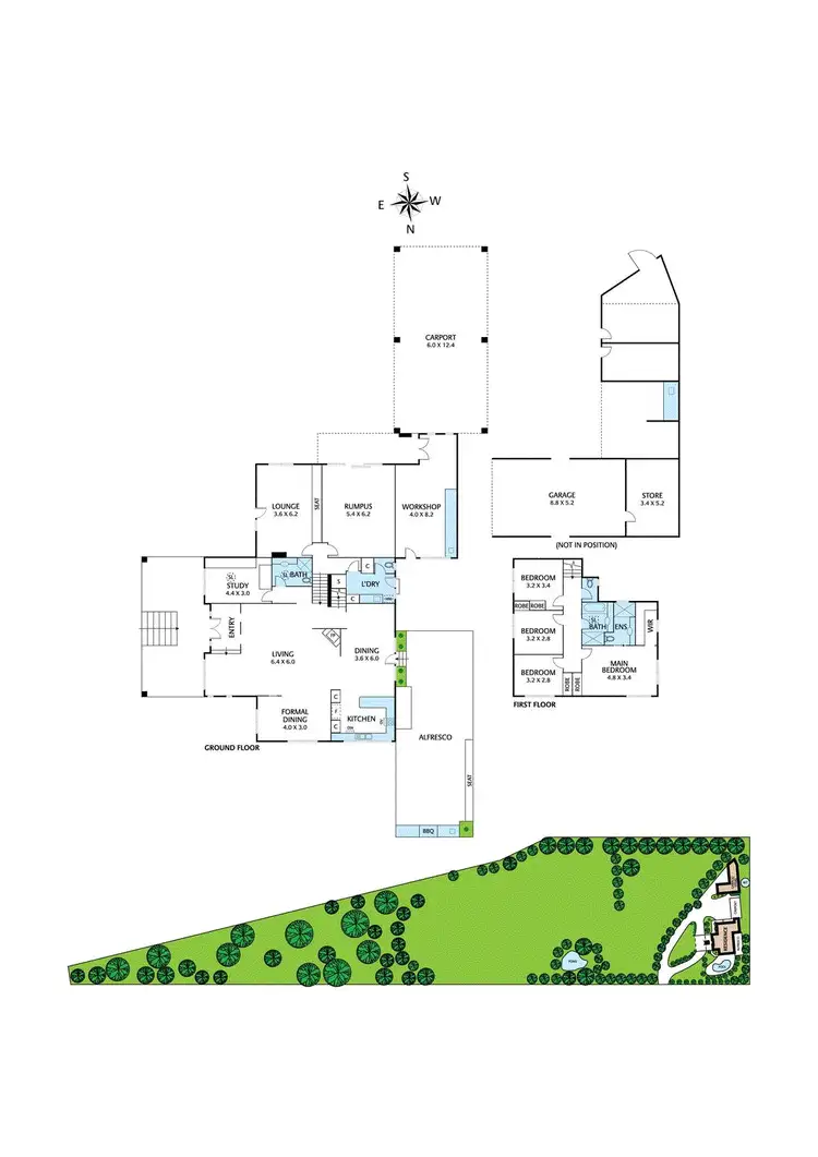 Floorplan of Homely house listing, 100 Sutherland Road, Diamond Creek VIC 3089