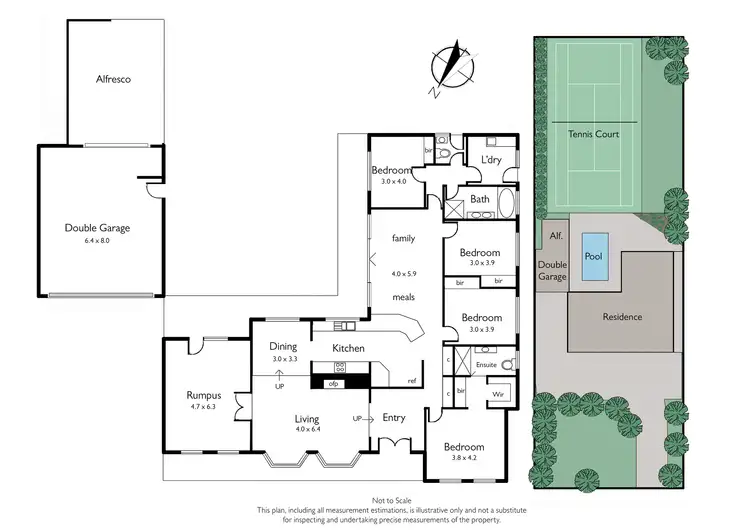 Floorplan of Homely house listing, 7 Alverstone Grove, Mount Eliza VIC 3930