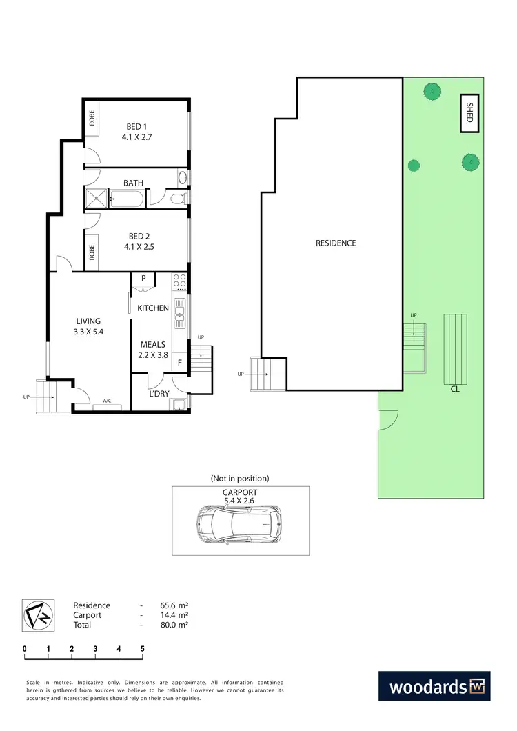 Floorplan of Homely unit listing, 5/10 Argyle Street, Bentleigh East VIC 3165