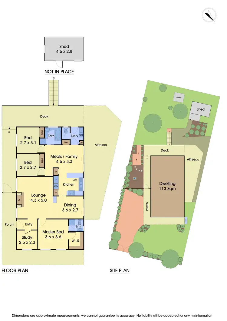 Floorplan of Homely house listing, 5 Miowera Green, Greensborough VIC 3088