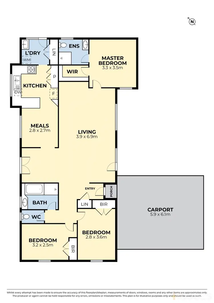 Floorplan of Homely house listing, 16 Moubray Court, Werribee VIC 3030