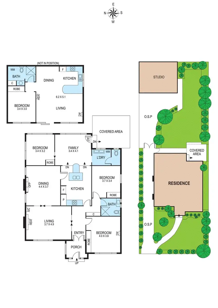 Floorplan of Homely house listing, 30 Gilbert Grove, Bentleigh VIC 3204