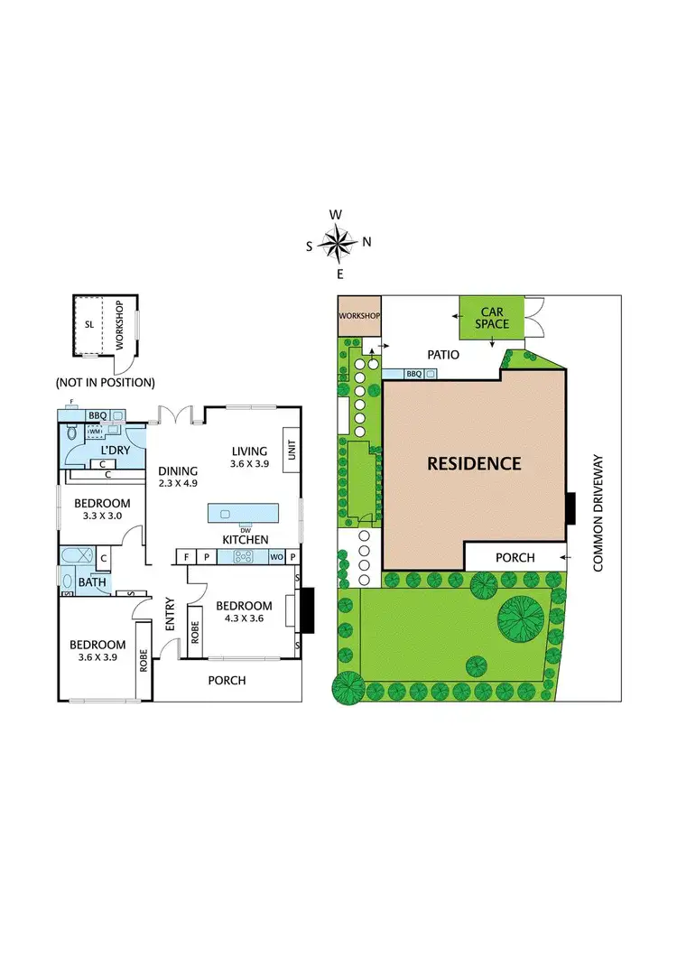 Floorplan of Homely house listing, 1/7 Ambrose Street, Ivanhoe VIC 3079