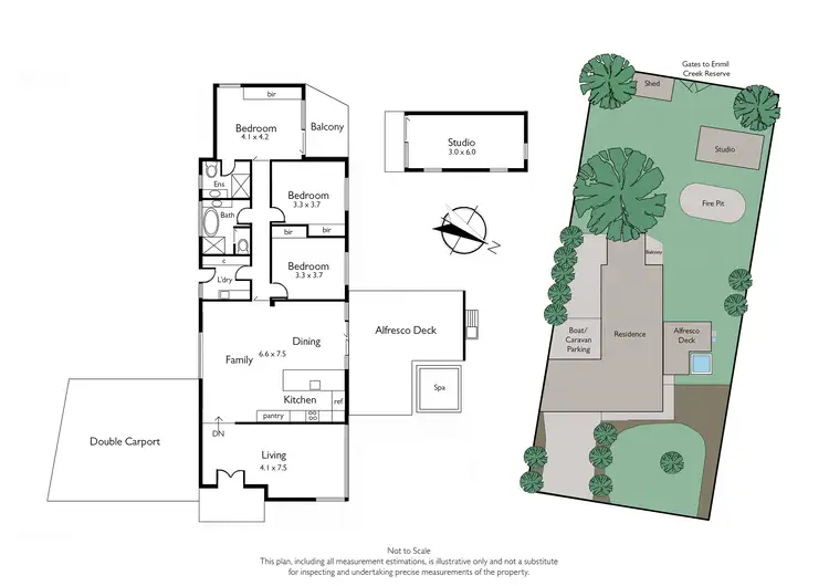 Floorplan of Homely house listing, 8 Redbourne Avenue, Mount Eliza VIC 3930