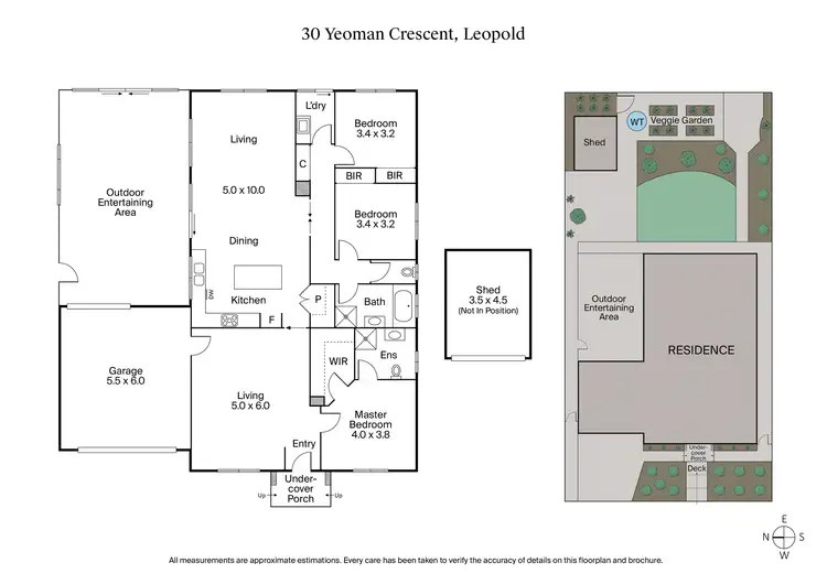 Floorplan of Homely house listing, 30 Yeoman Crescent, Leopold VIC 3224
