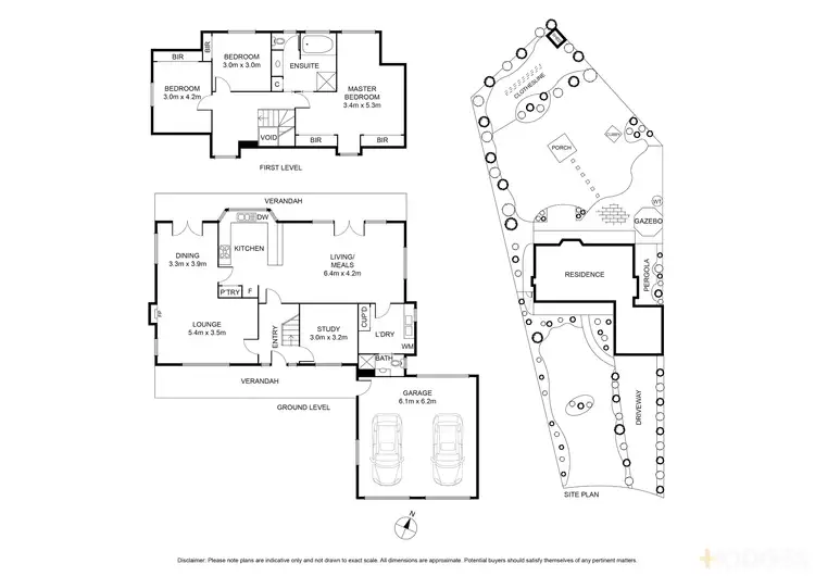 Floorplan of Homely house listing, 21 Rainbow Court, Ocean Grove VIC 3226