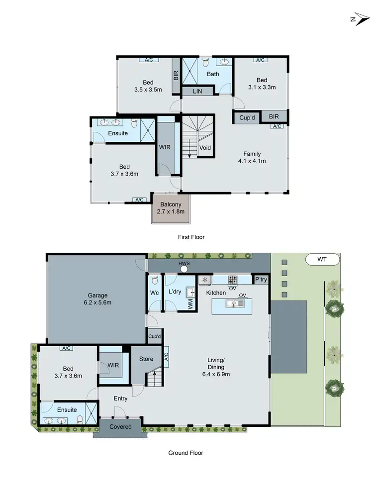 Floorplan of Homely townhouse listing, 29/32 Adrian Street, Chadstone VIC 3148