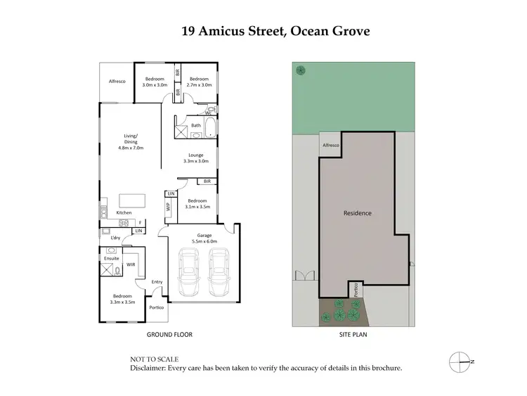 Floorplan of Homely house listing, 19 Amicus Street, Ocean Grove VIC 3226