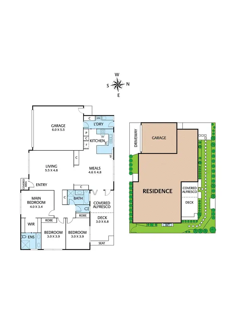 Floorplan of Homely unit listing, 2/37 Chapman Street, Diamond Creek VIC 3089