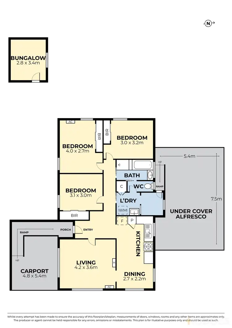 Floorplan of Homely house listing, 116 Tyquin Street, Laverton VIC 3028