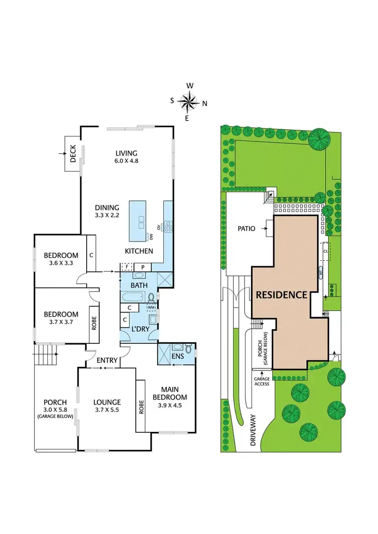 Floorplan of Homely house listing, 35 Ellesmere Parade, Rosanna VIC 3084