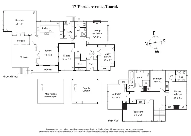 Floorplan of Homely house listing, 17 Toorak Avenue, Toorak VIC 3142